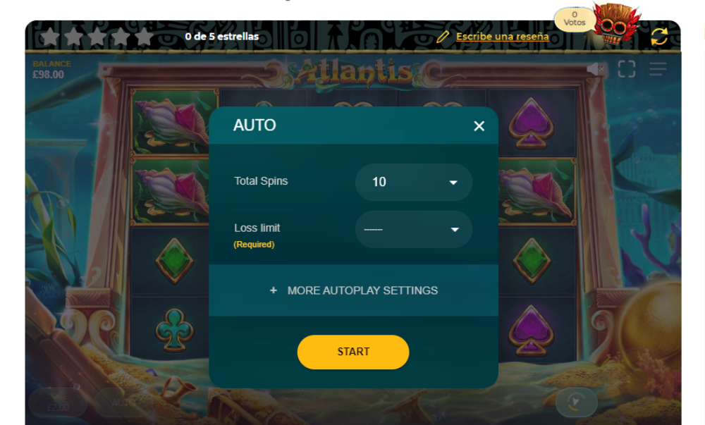 Atlantis autoplay