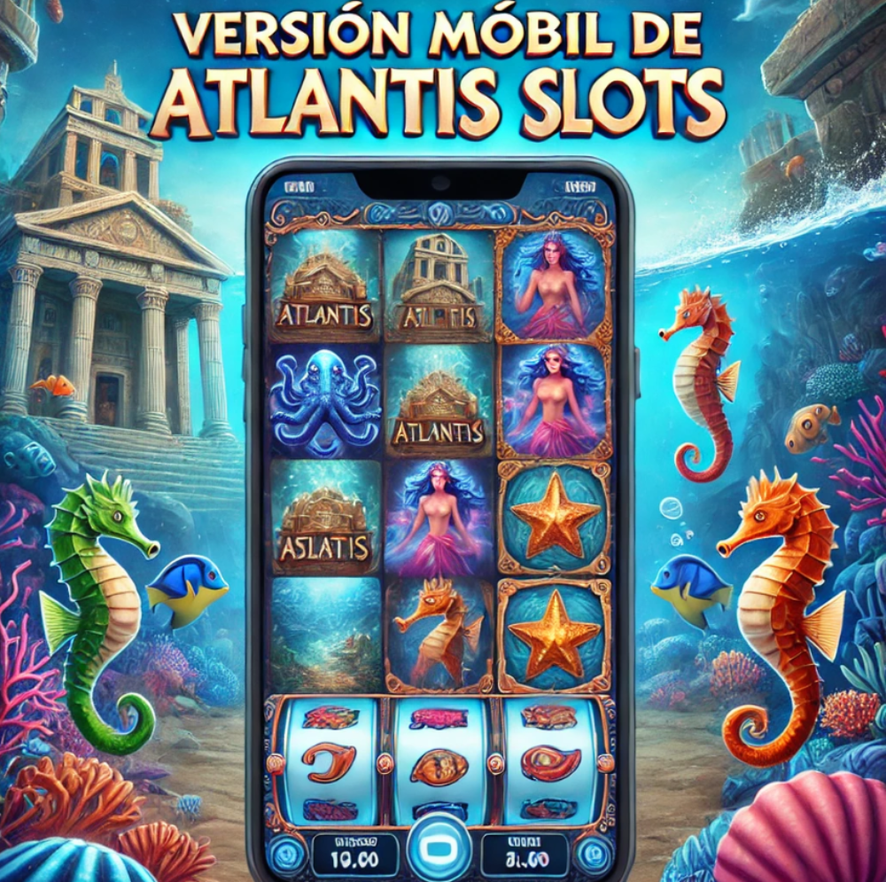 Versión móvil de Atlantis Slots