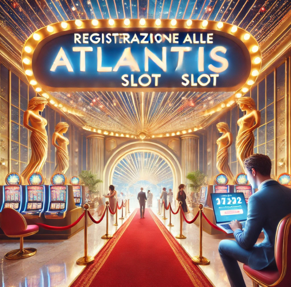 Registrazione alle Atlantis Slot